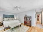 Master Bedroom with Private Access to Pool at 38 Battery Road
